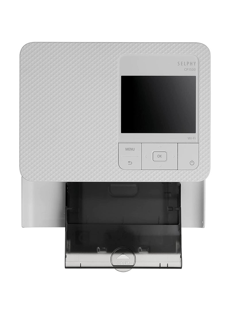 Canon Selphy CP1500 Colour Portable Photo Printer White - Image 5