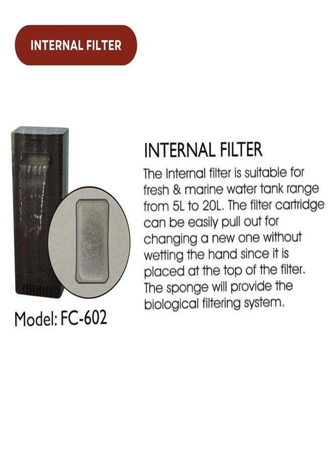 حوض أسماك صغير من دوفين BT-111 | تصميم فريد | طقم كامل 3 في 1 | يشمل حوضًا شفافًا تمامًا، ونظام ترشيح، وإضاءة LED | السعة: 5.6 لتر (أصلي من متجر توناي) - Image 3