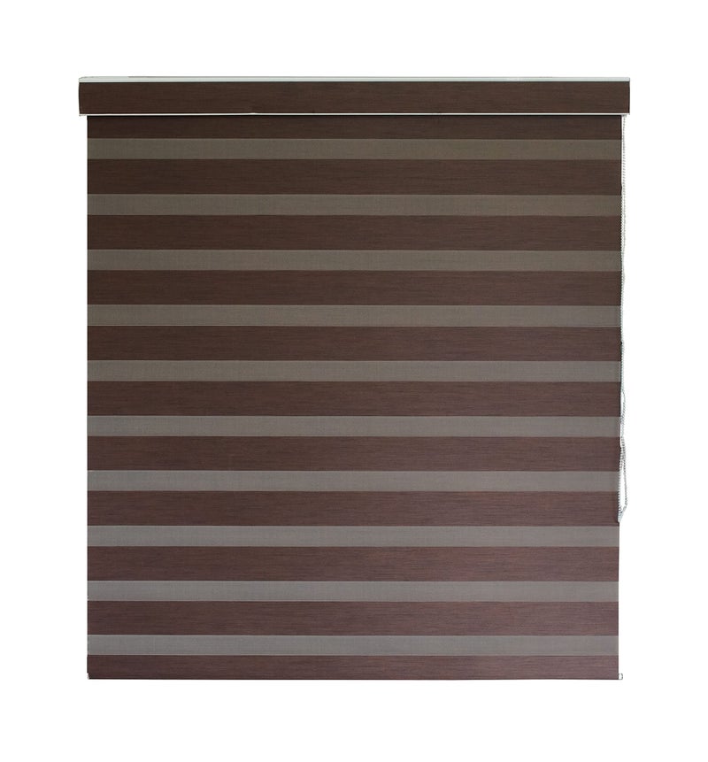 ZEBRA BLINDS Polyester Blinds for Windows,Coffe,W143XH130CM - Image 5