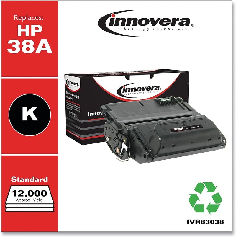 Innovera Remanufactured Toner CartridgeReplacement for Q1338A 38A Black - Image 2