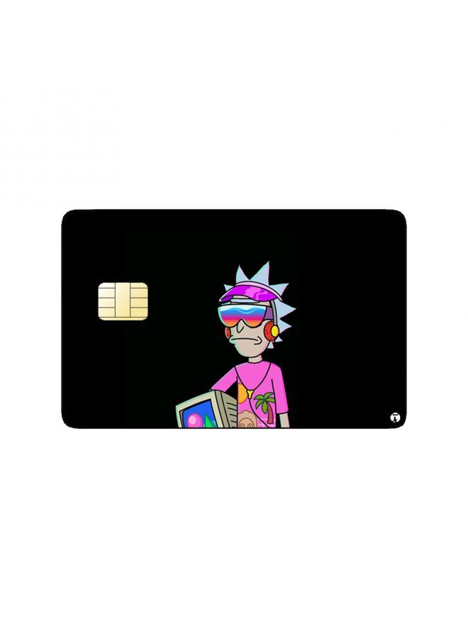 RKN ملصق بطاقة بنكية مطبوعة لرسوم متحركة لريك من المسلسل الكوميدي ريك ومورتي - Image 2