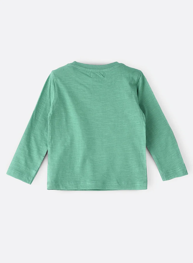 جام Knit full sleeve  t-shirt with sequins work at front