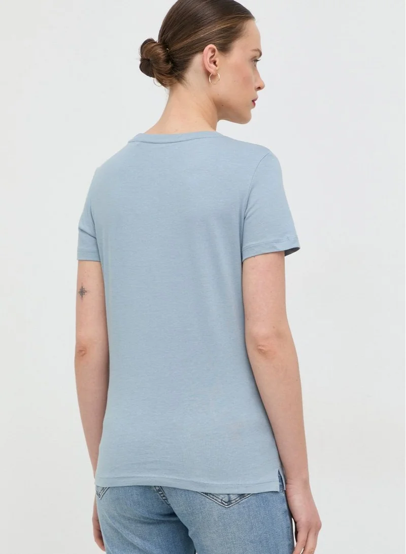 GUESS Crew Neck Graphic T-Shirt