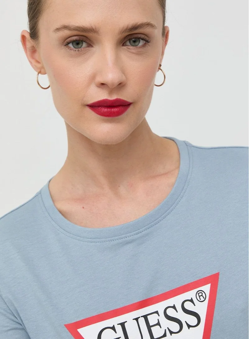 GUESS Crew Neck Graphic T-Shirt
