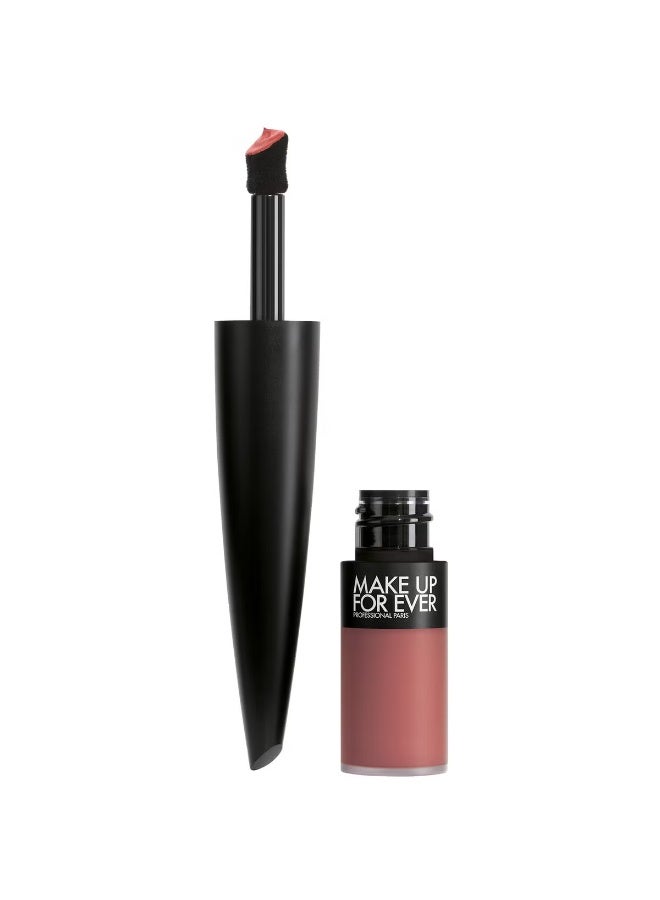 MAKE UP FOR EVER Rouge Artist For Ever Matte Lipstick 4.5ml - Rose Now And Always - Image 1