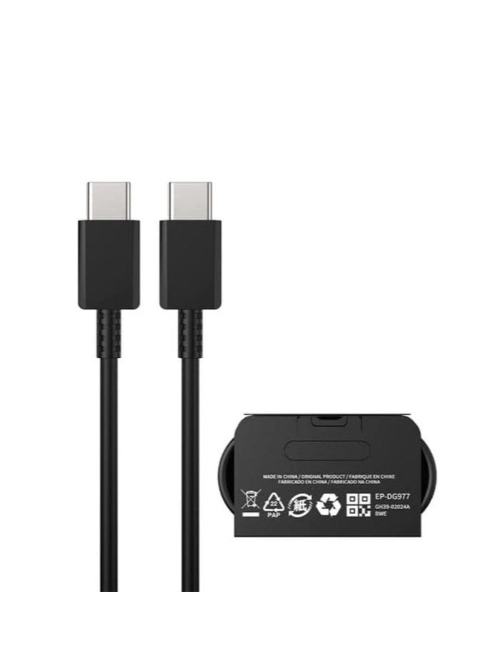 Generic - 25W for Samsung Fast Charger,USB C Mobile Phone Mains Plug UK Wall Charger and Type C Charging Cable for Samsung Galaxy S24, S24+, S24 Ultra, S23, S23 Ultra, S22+, S22+,Note 20,A72,A73,A56,A55,A54,A53,A36,A35,A34,A33,A16,A15,A14,M35,M34,A26,A25 - Image 1
