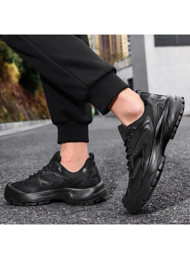 Men Sport Casual Shoes Low Top Walk Athletic Comfortable Lightweight Non-Slip Sneakers - Image 2