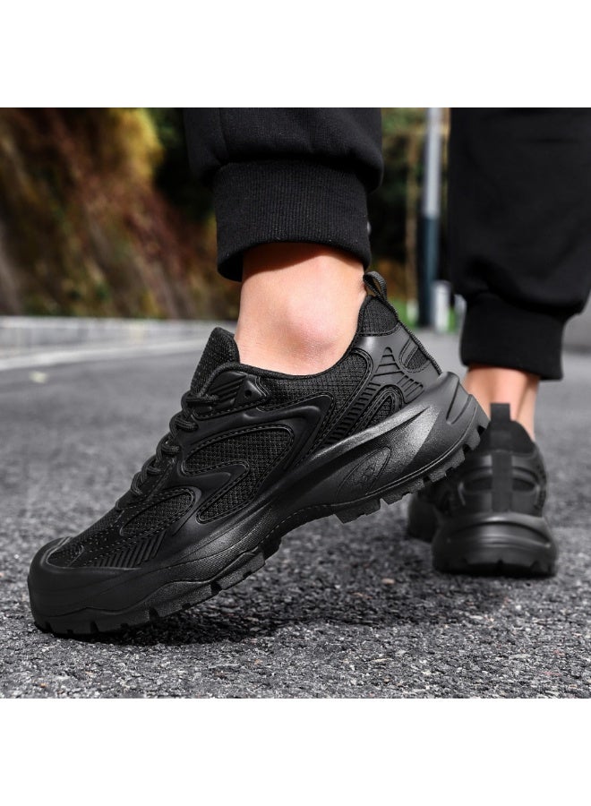 Men Sport Casual Shoes Low Top Walk Athletic Comfortable Lightweight Non-Slip Sneakers - Image 4