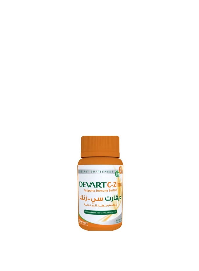 DEVARTLab Devart C - Zinc 30 chewable tablets 