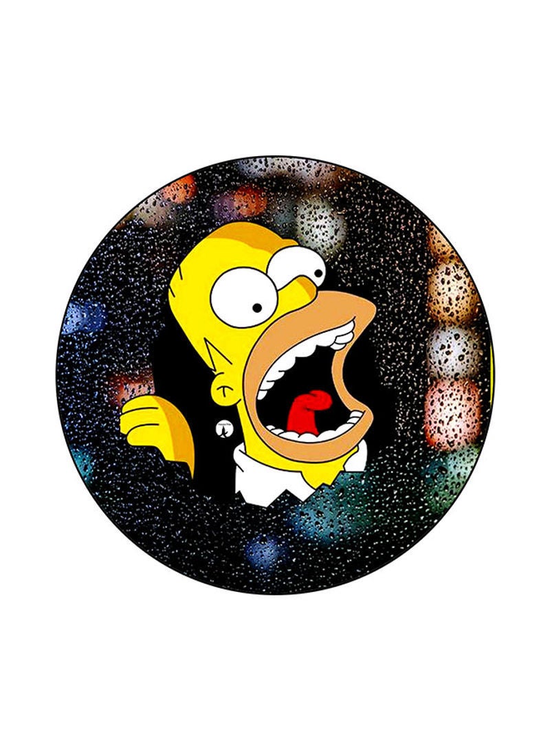 RKN Printed Round Mouse Pad Multicolour