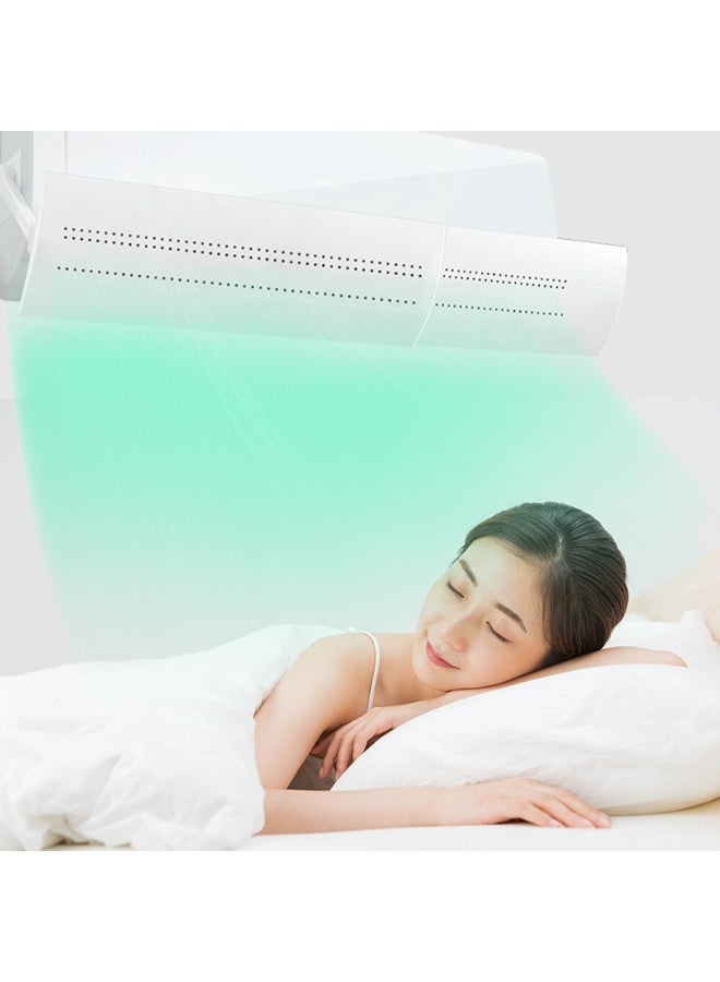 Arabest Adjustable Air Conditioner Deflector - Universal AC Wind Shield for Wall-Mounted Units, Anti-Direct Blow Baffle for Nursery, Baby & Maternity Care, Energy Saving Draft Guard - Image 4