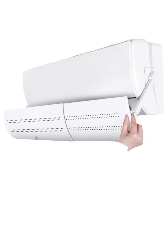 Arabest Adjustable Air Conditioner Deflector - Universal AC Wind Shield for Wall-Mounted Units, Anti-Direct Blow Baffle for Nursery, Baby & Maternity Care, Energy Saving Draft Guard - Image 1