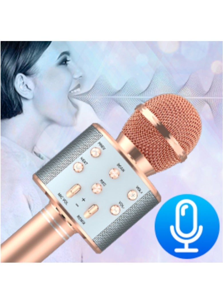 Bluetooth Wireless Microphone Handheld Karaoke Mic Usb Mini Home Ktv For Music Playing Singing Speaker Player - Image 5