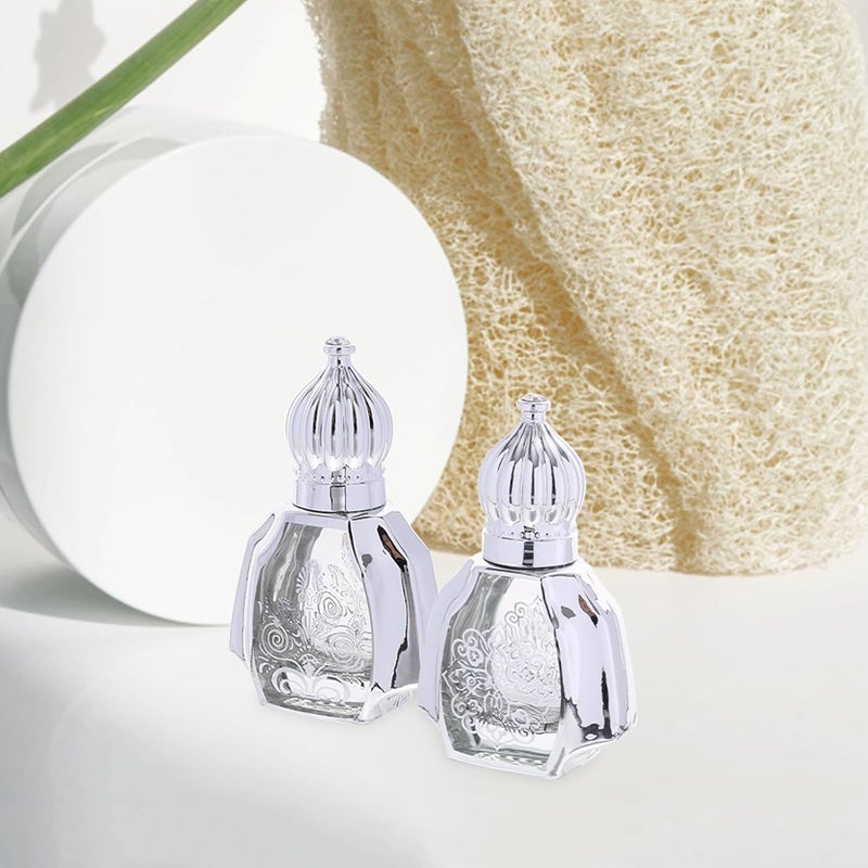 Multi-function 10ml Aroma Roller Bottles 2pcs Glass Portable Perfume Bottles for Travel and Daily Use Style - Image 5