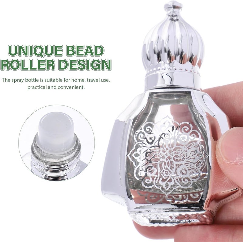 Multi-function 10ml Aroma Roller Bottles 2pcs Glass Portable Perfume Bottles for Travel and Daily Use Style - Image 3