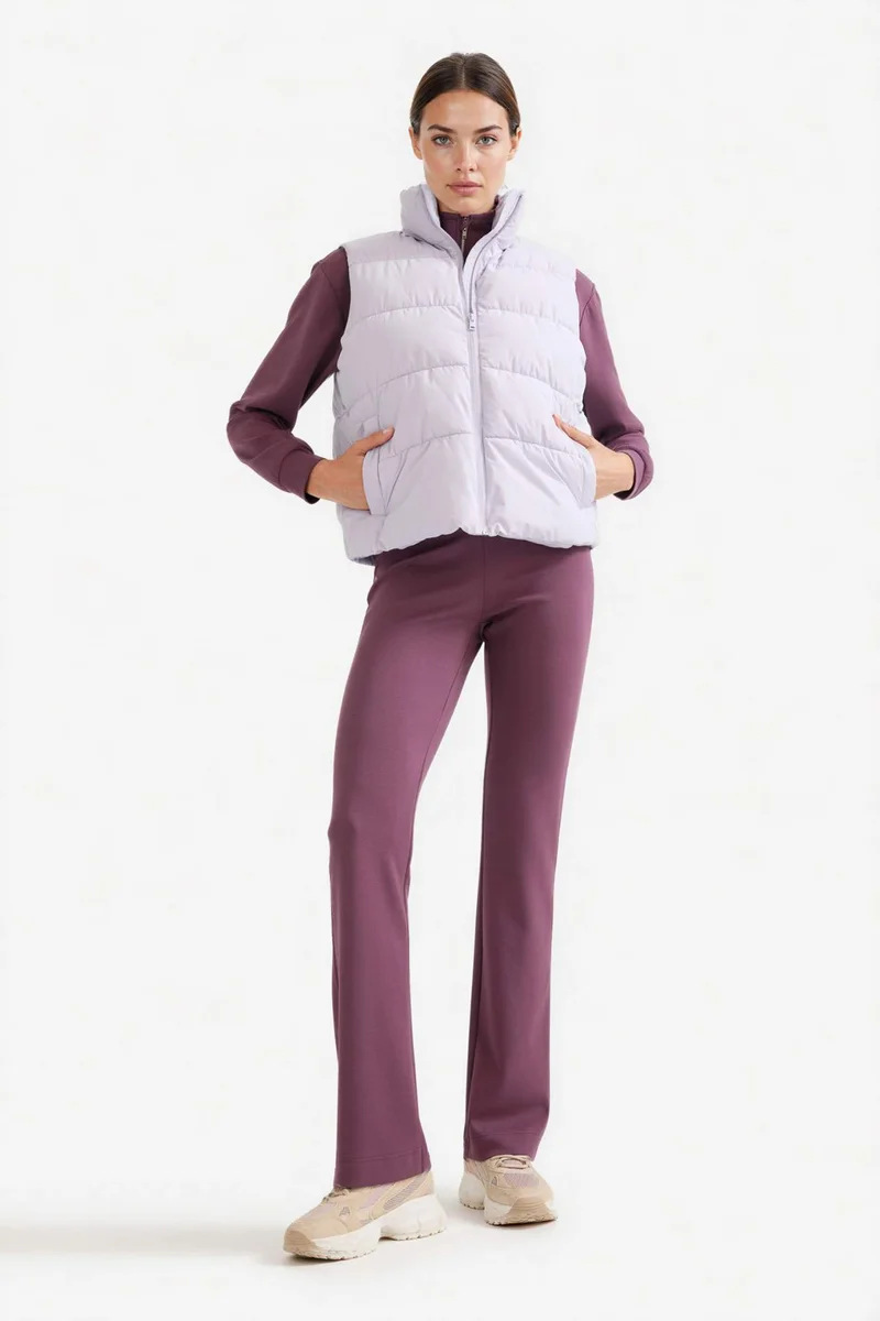 ديفاكتو DeFactoFit Regular Fit Zippered Sports Waterproof Puffer Vest