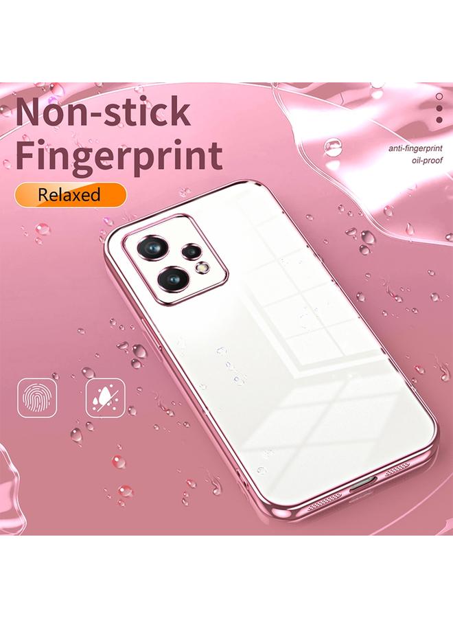 S-TOP Case For Realme 9 Pro / Q5 Transparent Plating Fine Hole Phone Case - Image 4