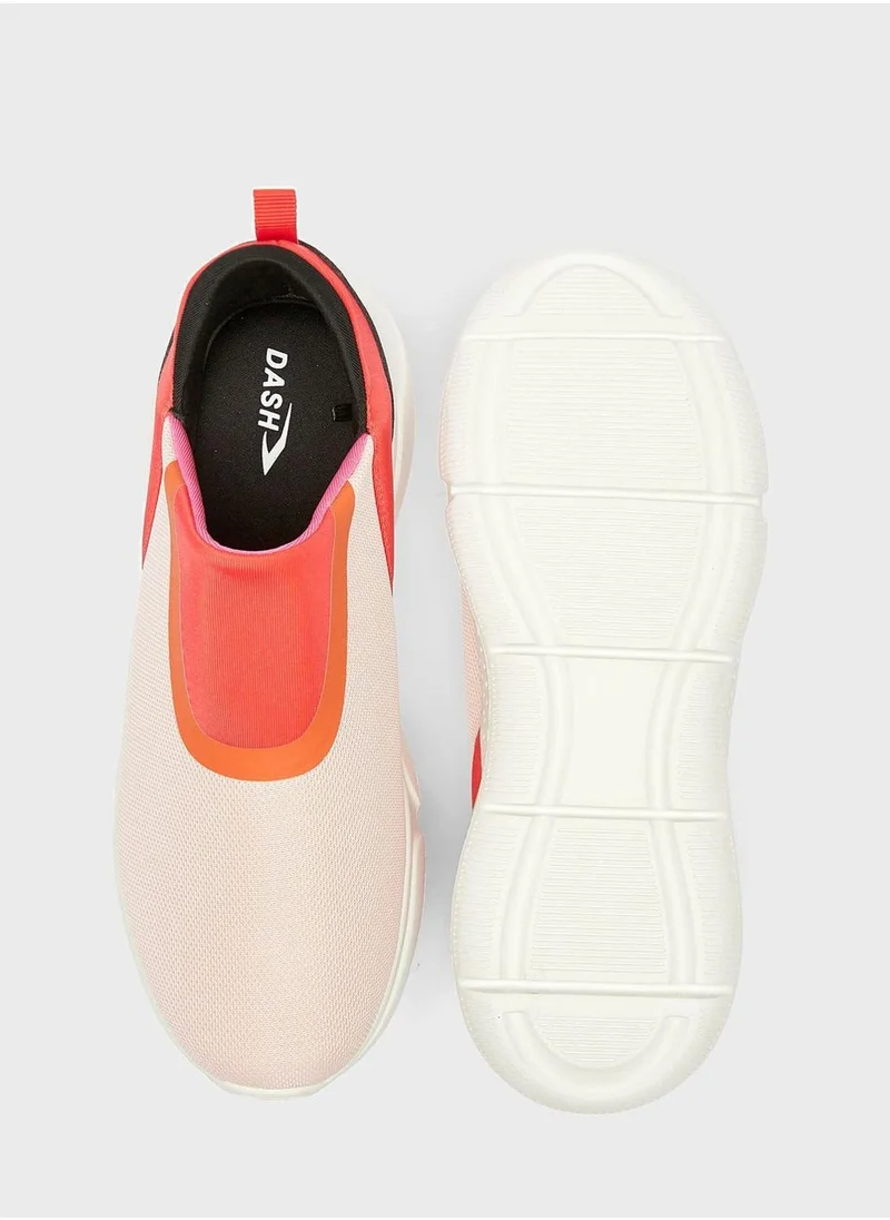 Dash Close Toe Flat Slip Ons