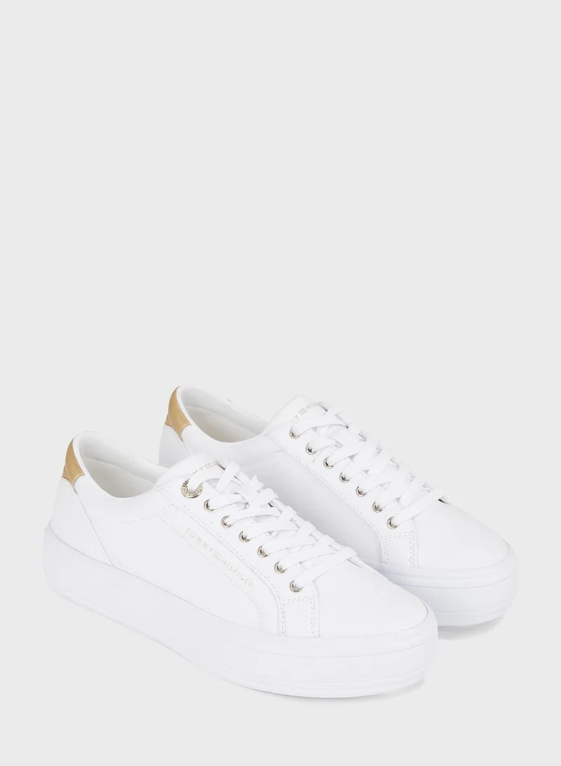 TOMMY HILFIGER Essential Vulc Canvas Low Top Sneakers