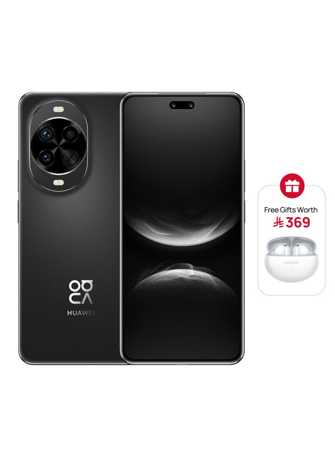Nova 14 Pro Dual SIM Black  12GB  512GB 4G - Middle East Version with Free FreeBuds 6i