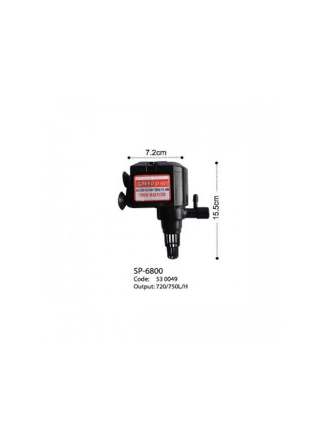 KW Zone Speed SP-6800 Internal Aquarium Filter – High Performance Water Pump for Fish Tank