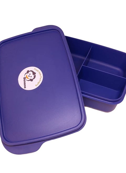 1L Banana Split Lunch Box - Suitable for Schools