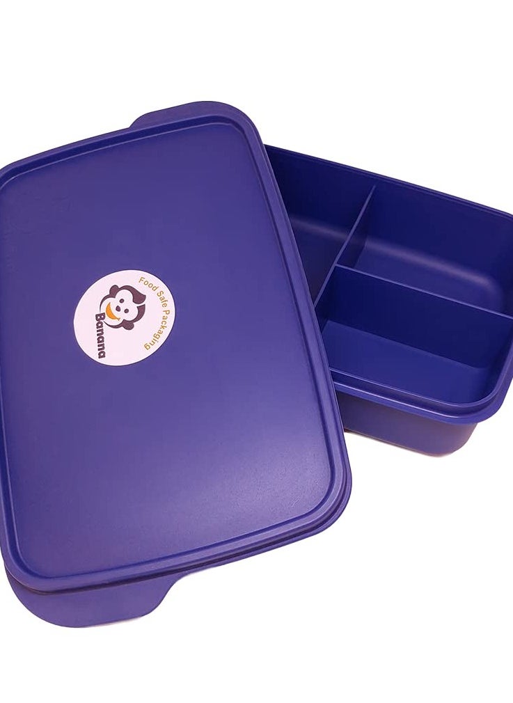 Banana - 1L Banana Split Lunch Box - Suitable for Schools - Image 1