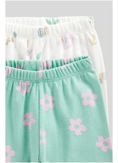 mothercare Garden Baby Pyjamas - 2 Pack  - Image 2