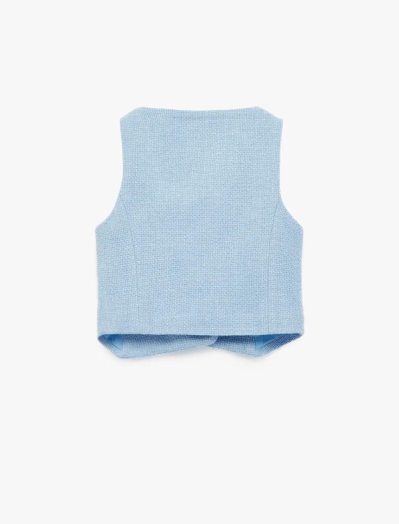 كوتون Tweed Vest