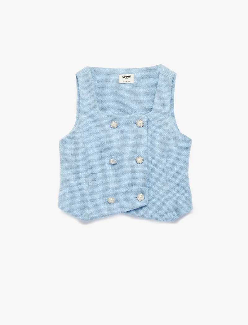 كوتون Tweed Vest