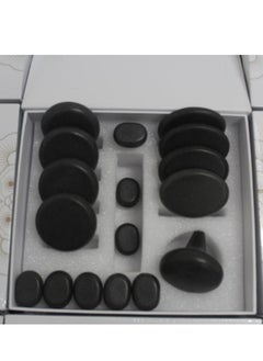 Beauty links massage stones set 17 piece with mushroom shape  - Image 1