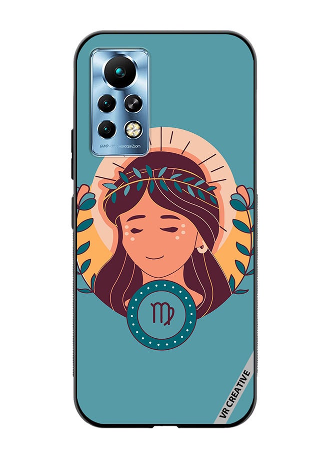 VR CREATIVE Protective Case Cover For Infinix Note 11 Pro Virgin Zodiac Signs Design Multicolour - Image 1