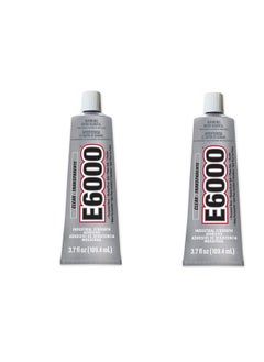 E6000 E6000 Craft Adhesive, 3.7 Fluid Ounces (2 Pack)  - Image 1
