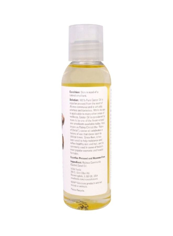 ناو فودز زيت الخروع للعناية بالبشرة - Image 2