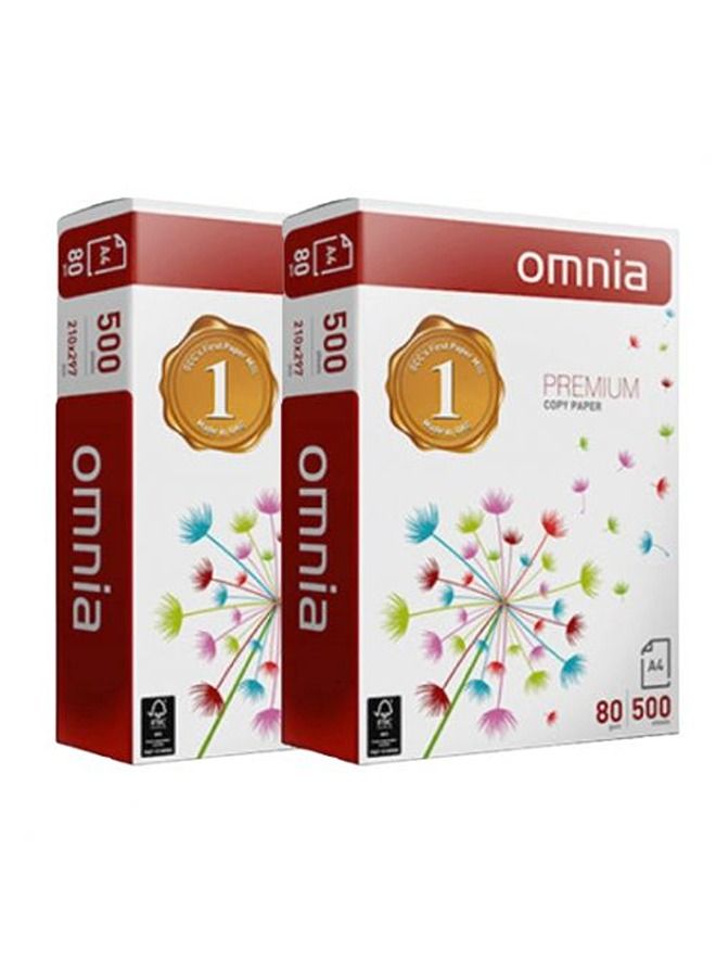 عدد 2 رزمة من ورق امنية 80 جم