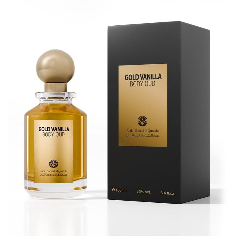 عبد الصمد القرشي  عطر بودي عود جولد فانيلا 100 مل للجنسين - Image 2