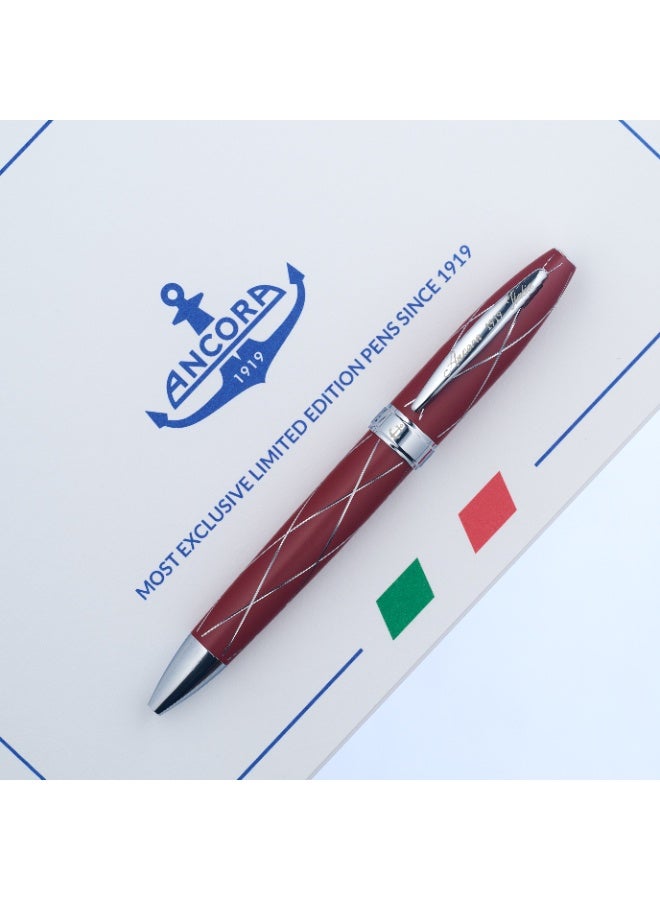 أنكورا قلم تشيسترفيلد روسو رولربول ١٩١٩ – أحمر – مع علبة هدية - Image 5