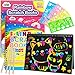ZMLM Scratch Paper ArtCrafts Gift 2 Pack Rainbow Notebooks Supplies Toys Easter Basket Stuffers for 3 4 5 6 7 8 9 10 Years Old Girls and Boys Kids Valentines Day Birthday Party Games Yellow - Image 3