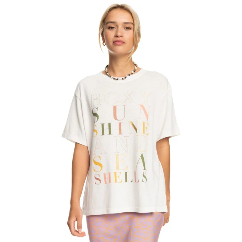 روكسي Crystal Vision Oversized T-Shirt - Women