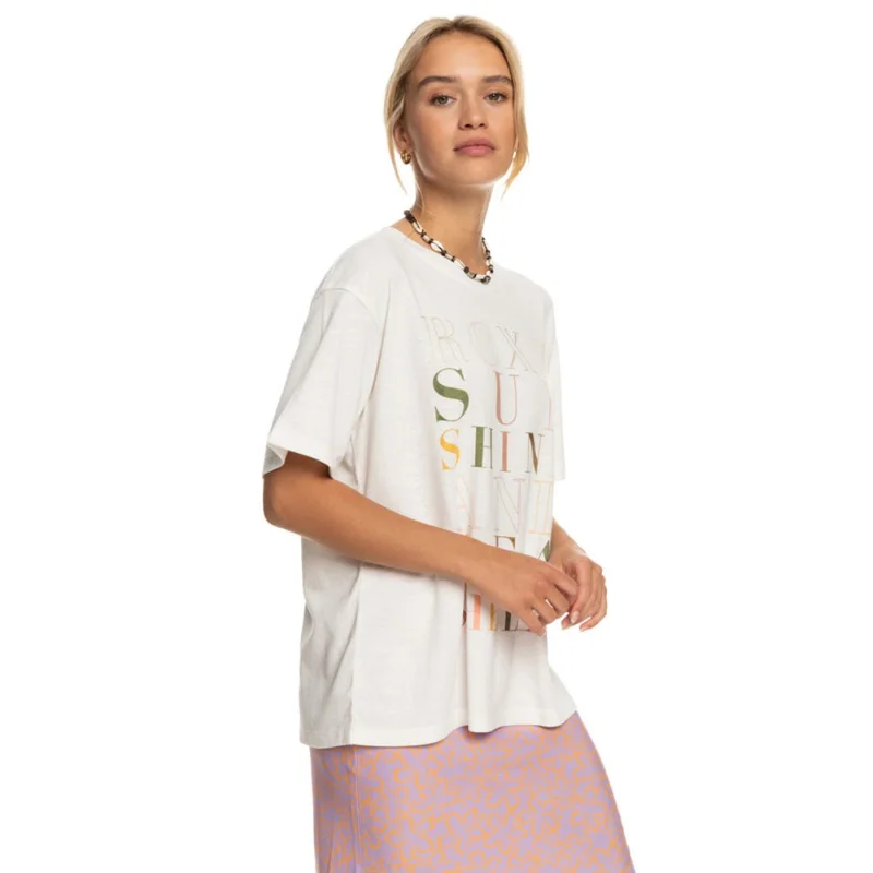 روكسي Crystal Vision Oversized T-Shirt - Women