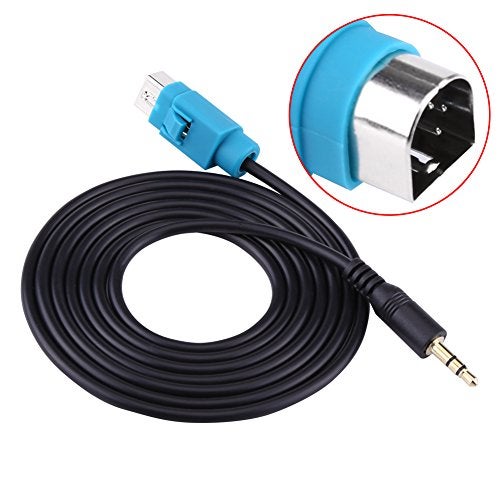 Beati Faucet AUX Input Cable, Audio AUX Input Cable Fullspeed to Mini Jack Adapter for Alpine CDA-9852/E CDA-9856/E CDA-9857/E CDE-9871/R/RR CDE-9873/E/RB CDA-9883/E/R CDE-9885/R - Image 4