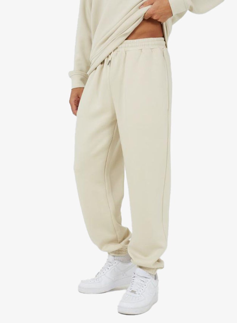 BRAVE SOUL MENS RELAXED FIT JOG PANT WITH SHOELACE DRAWCORD AND CLEAR PLASTIC AGLET ENDS. 2X FRONT BODY SIDE ENTRY POCKETS. - Image 1