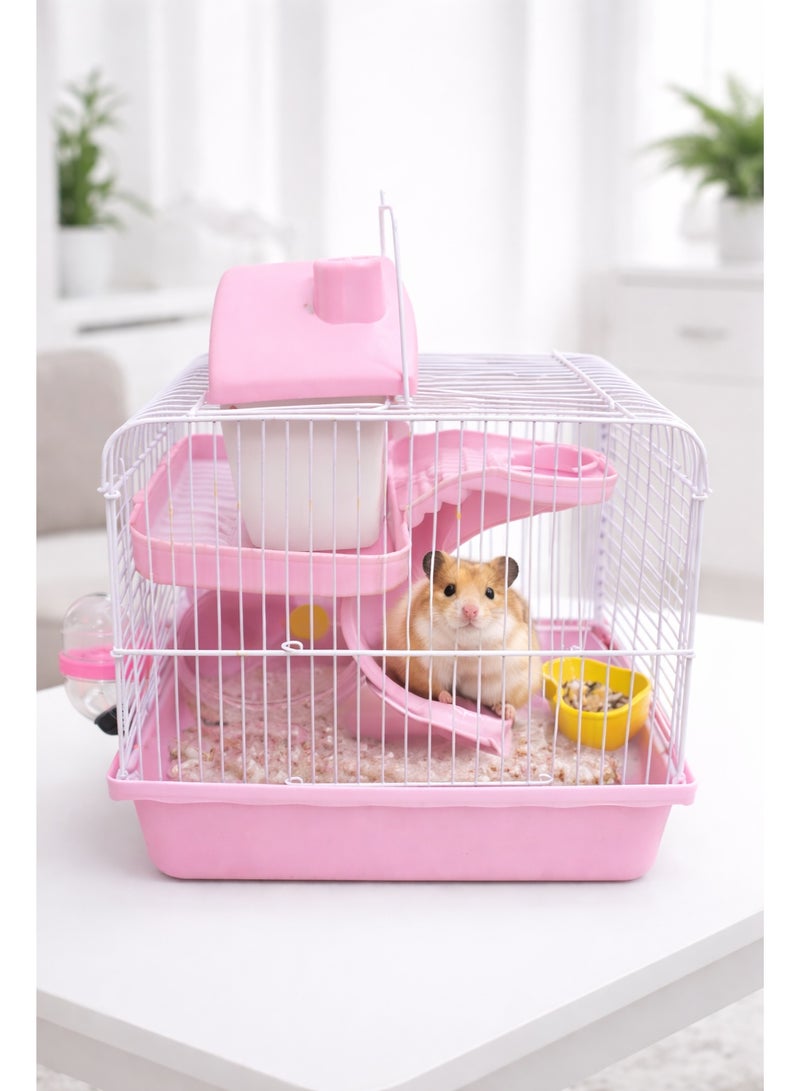 Petto Small Cage Hamster Habitat – Compact and Safe Home for Hamsters - Image 2