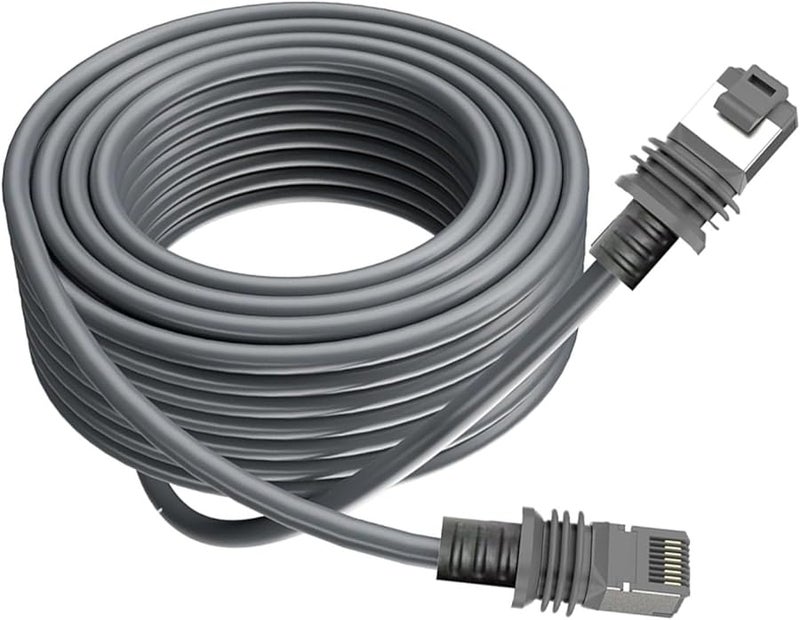 Starlink Gen3 Router Cat6 كابل إيثرنت مقاوم للماء 10 أمتار 1200 ميغابت في الثانية حبل شبكة خارجي - Image 1