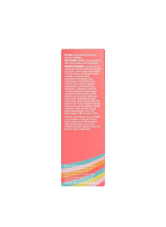 Pacifica Makeup Primer - Kind Glaze Dewy Glow Layer, Hydrating Primer With Vegan Collagen, Squalane & Ceramides For Soft-Focus Radiance, Vegan & Cruelty-Free, 1 Fl Oz - Image 4