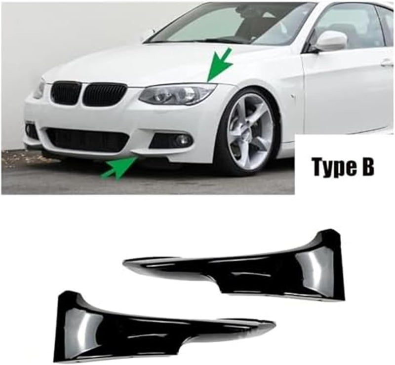 DEMULAX Front Bumper Lip Splitter for BMW E92 E93 - Image 4