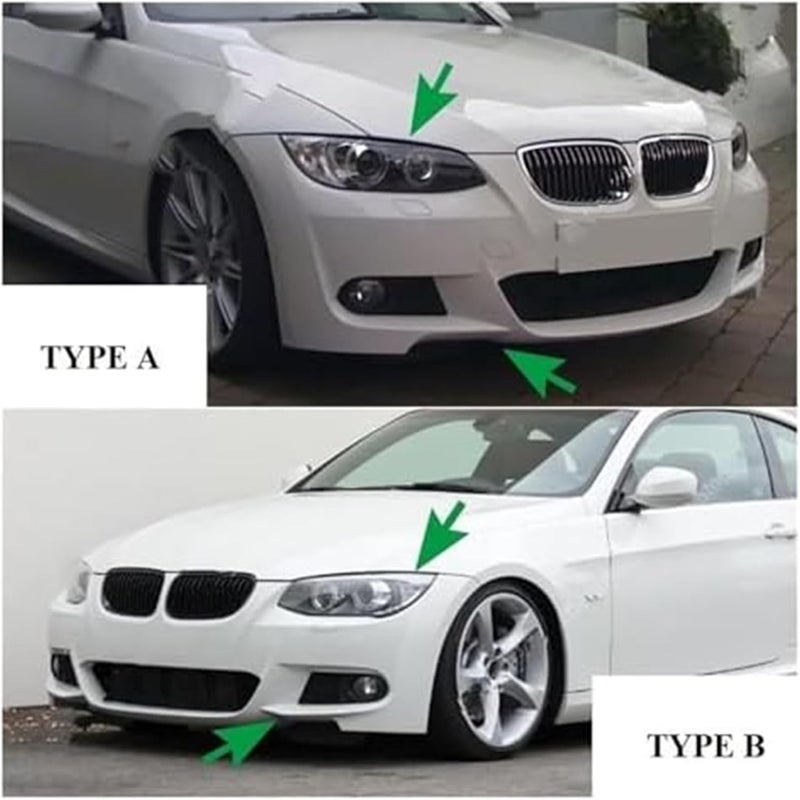 DEMULAX Front Bumper Lip Splitter for BMW E92 E93 - Image 3