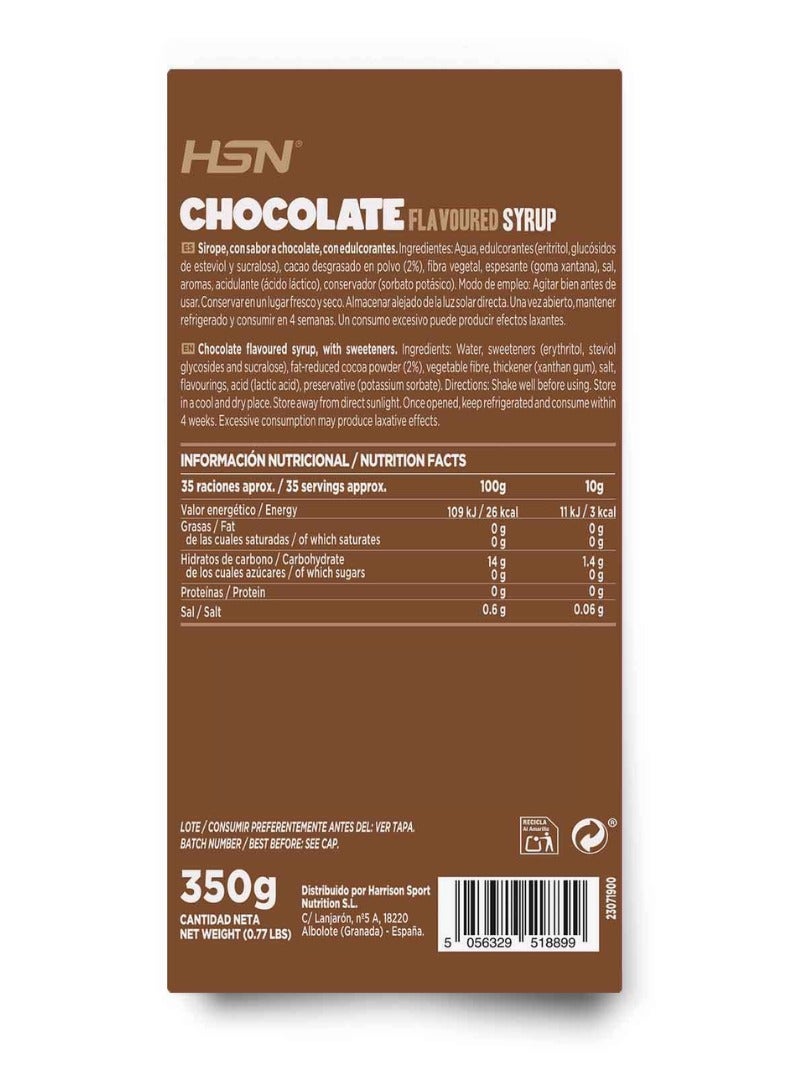 Low calorie Chocolate Syrup - 350g
