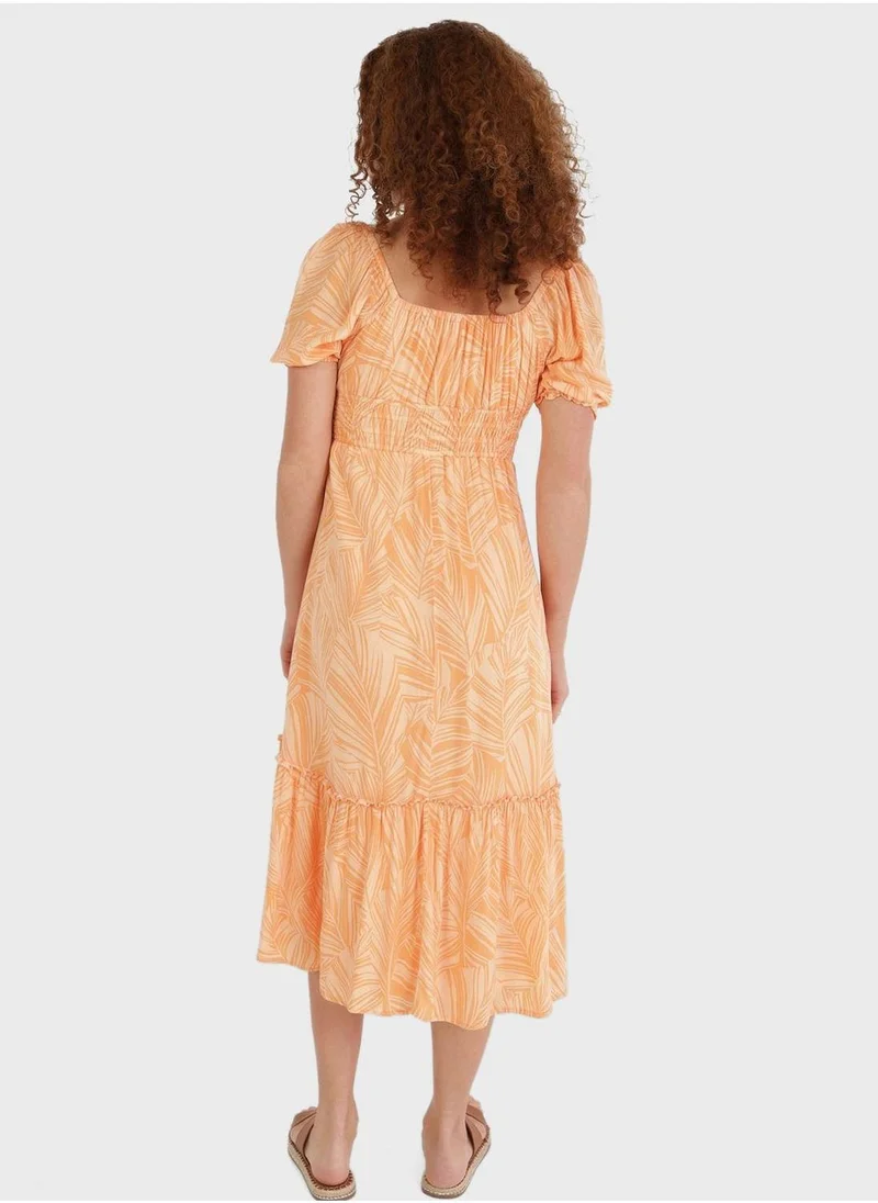 Aerie Scoop Neck Ruched Dress