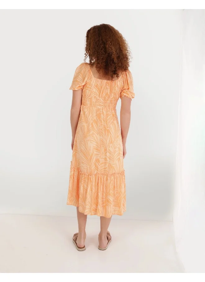 Aerie Scoop Neck Ruched Dress